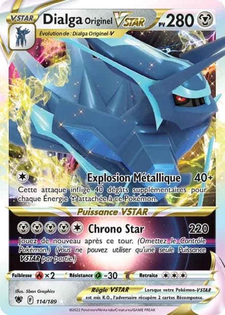 Dialga Originel-VSTAR 114/189