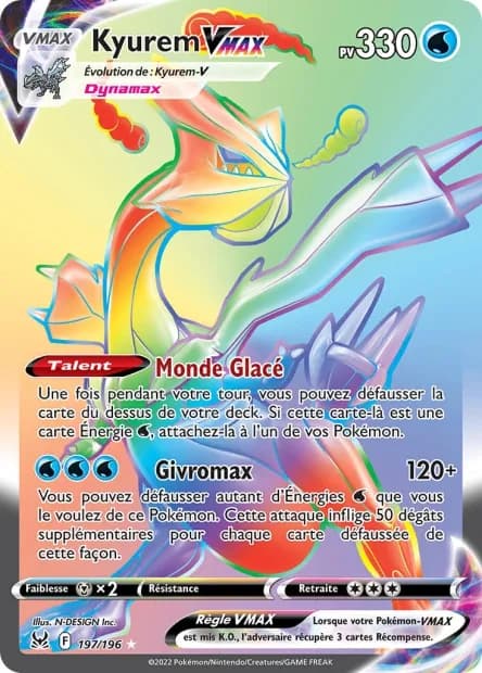 Kyurem-VMAX 197/196