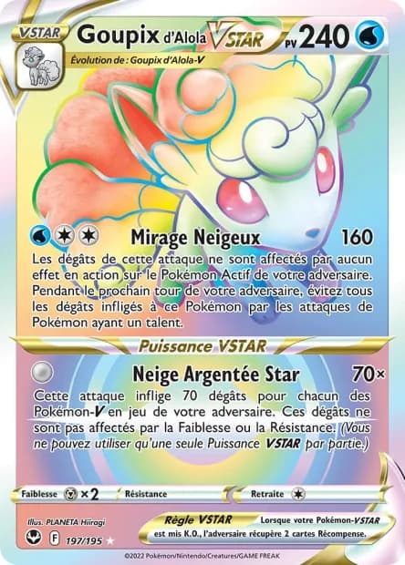 Goupix d'Alola-VSTAR 197/195