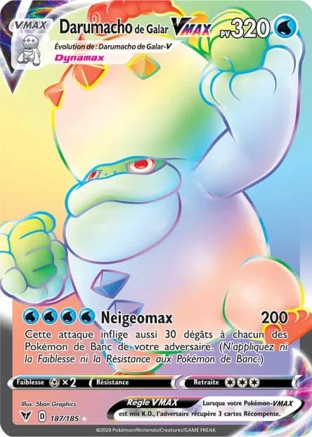 Darumacho de Galar-VMAX 187/185