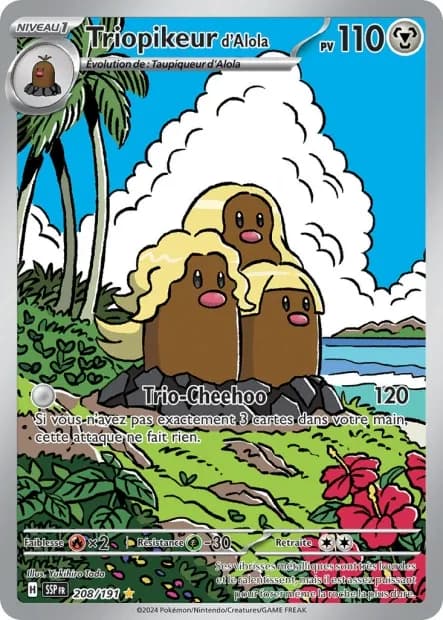Triopikeur d'Alola 208/191