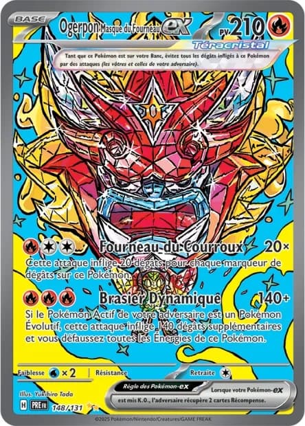 Ogerpon Masque du Fourneau ex 148/131