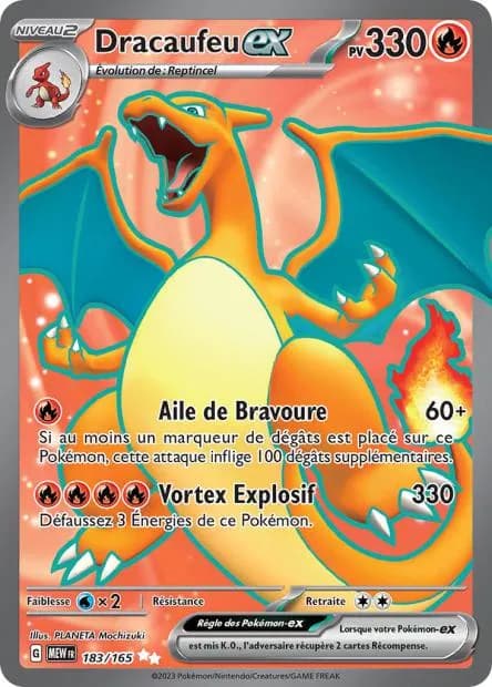Dracaufeu ex 183/165