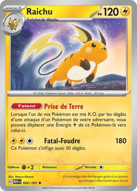 Raichu 26/165