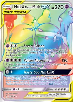 Grotadmorv et Grotadmorv d'Alola-GX 220/214