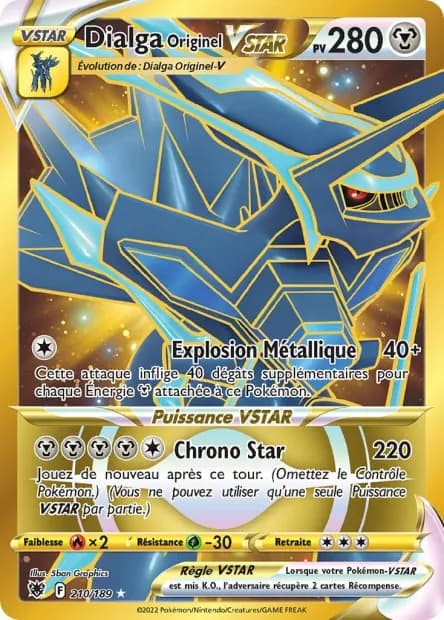 Dialga Originel-VSTAR 210/189