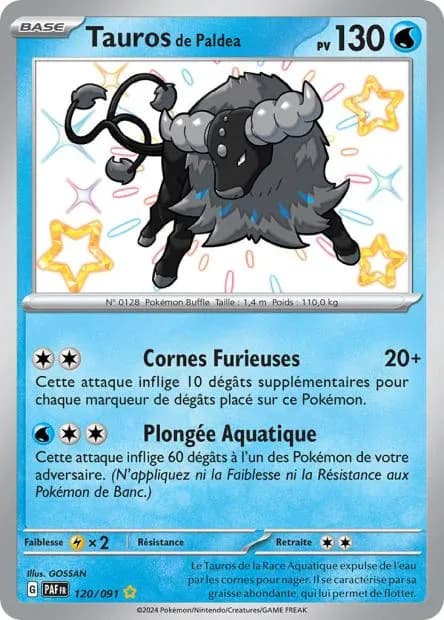 Tauros de Paldea 120/91