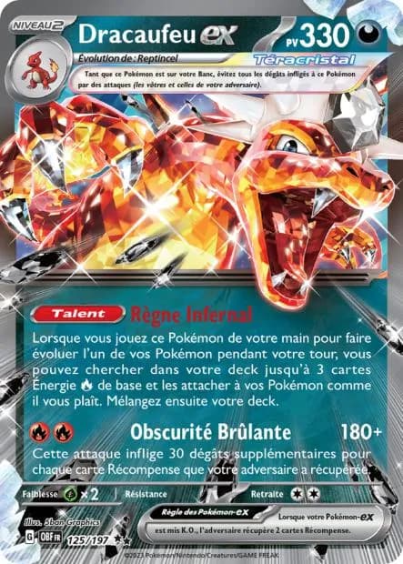 Dracaufeu ex 125/197