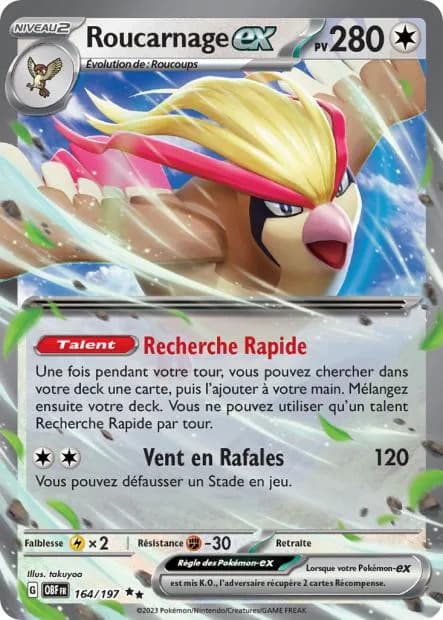 Roucarnage ex 164/197