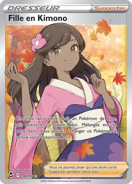 Fille en Kimono 190/195