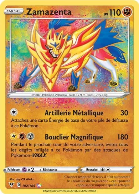 Zamazenta 102/185
