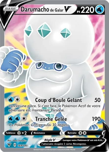 Darumacho de Galar-V 169/185