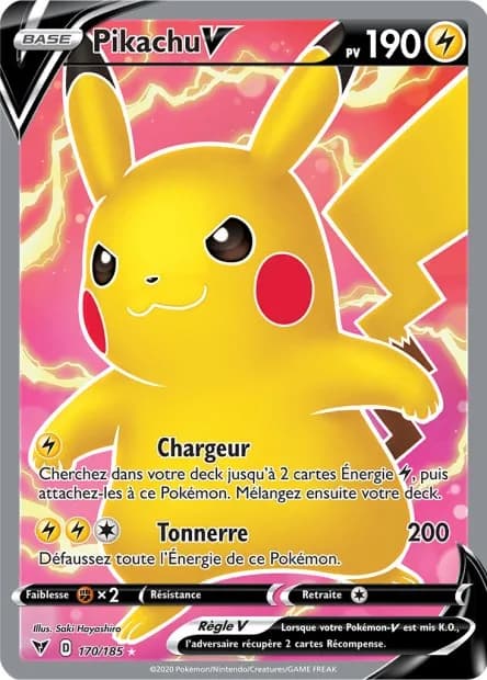 Pikachu-V 170/185
